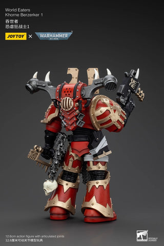 JoyToy Source Warhammer 40K World Eaters Khorne Berzerker 1 1/18 Scale 12.6 x 7.2 cm / 4.96 x 2.83''