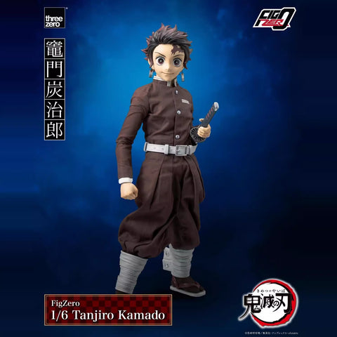 Threezero FigZero Demon Slayer Kimetsu no Yaiba Tanjiro Kamado 1/6 Scale 27.5cm / 10.83''