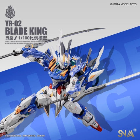 SNAA Model YR02 YR-02 Emperor Series Blade King Model Kit  1/100 Scale
