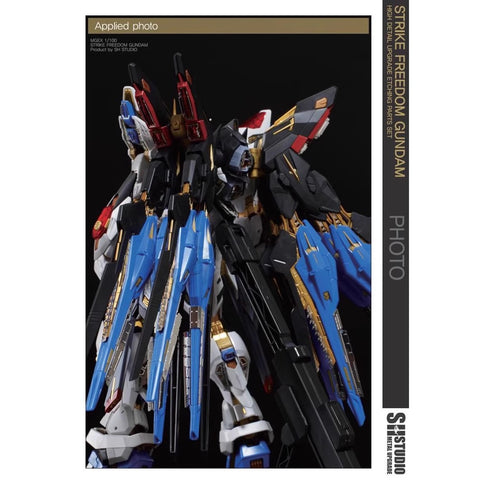 SH Studio MG Etching Upgrade Kit for MGEX Strike Freedom Gundam 1/100 Scale