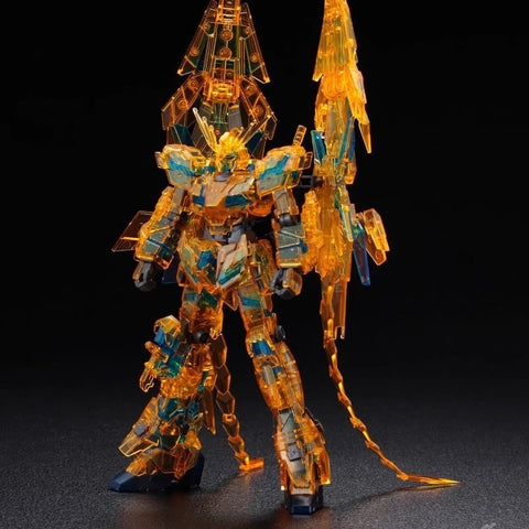 XingDong MoXing HG Unicorn Gundam 03 Phenex Clear Color Model Kit 1/144 Scale