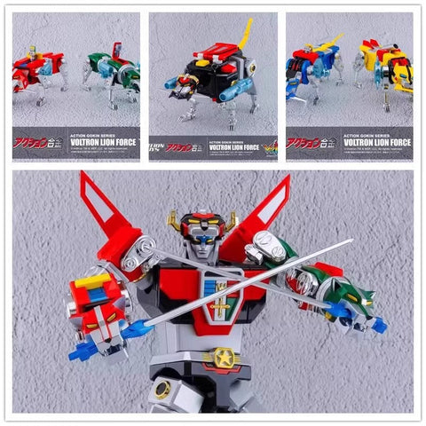 Action Toys Action Gokin Series Voltron Lion Force GoLion 22cm / 8.66"