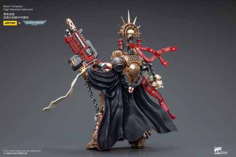 JoyToy Source Warhammer 40K Black Templars High Marshal Helbrecht 1/18 Scale