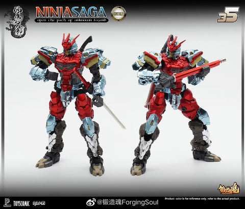 【Pre-Order】Forging Soul & Pier Studio AGS-35 AGS35 Ninjia Saga Fuma Kotaro Collector Edition 1/60 Scale