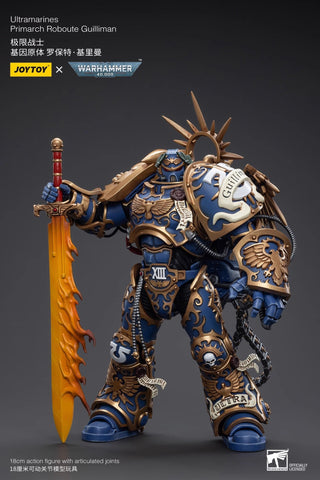 JoyToy Source Warhammer 40K Ultramarines Primarch Roboute Guilliman 1/18 Scale 18cm / 7.09"