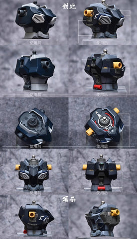 YuJiao Land Upgrade Garage Kit for MG MSN-00100 Hyaku Shiki Gundam 2.0 Version 1/100 Scale