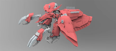 Hammer Cat AMA-007 Shamblo Full Garage Kit 2.0 1/144 Scale