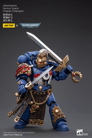 JoyToy Source JT6526 Warhammer 40K Ultramarines Honour Guard Chapter Champion 1/18 Scale