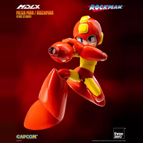Threezero MDLX Mega Man / Rockman Fire Storm  10.2cm / 4.02''