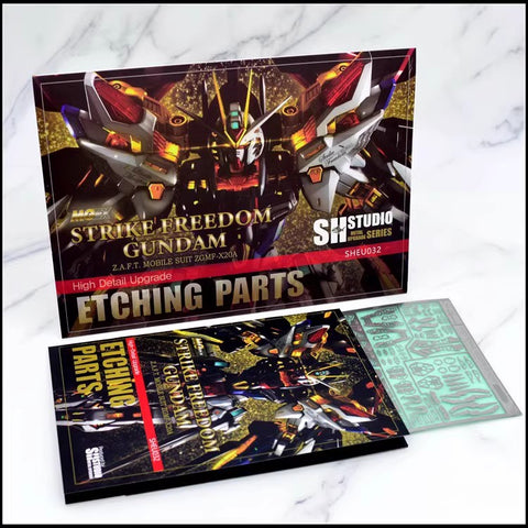 SH Studio MG Etching Upgrade Kit for MGEX Strike Freedom Gundam 1/100 Scale