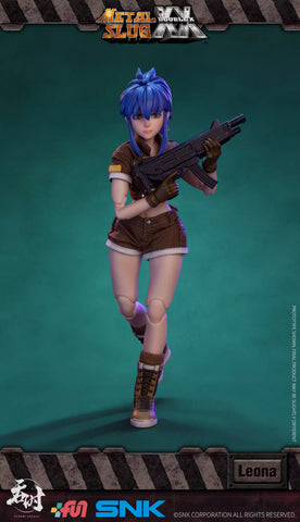 Tunshi Studio TS-012 SNK Licensed Metal Slug Leona Heidern 1/12 Scale 14.5cm / 5.71"