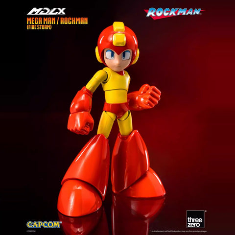 Threezero MDLX Mega Man / Rockman Fire Storm  10.2cm / 4.02''