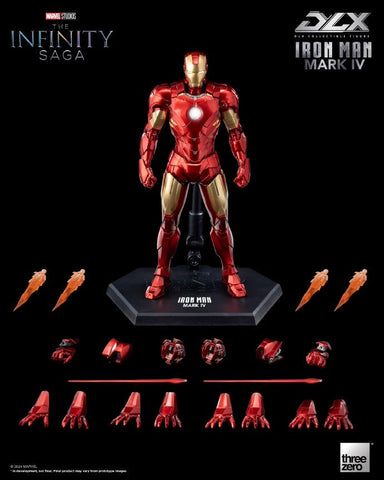 Threezero Marvel The Infinity Saga DLX Iron Man Mark 4 17.5cm / 6.70"