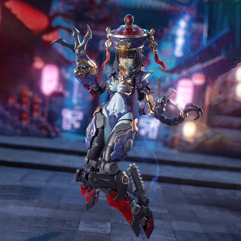 Hemoxian Zombie Girl Model Kit 1/12 Scale 18.5cm / 7.28''