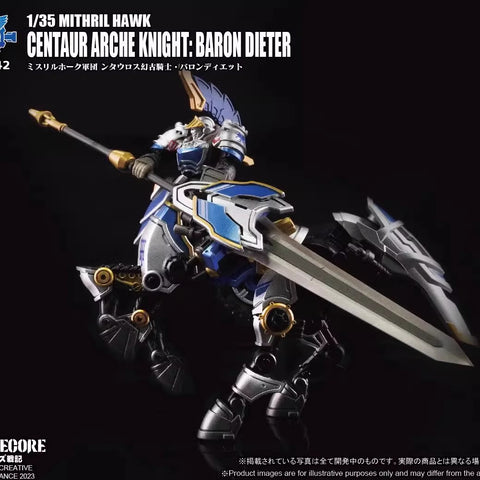 Toys Alliance ARC-42 Mithril Hawk Centaur Arche Knight: Baron Dieter 1/35 Scale