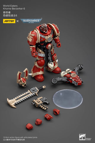 JoyToy Source Warhammer 40K World Eaters Khorne Berzerker 6 1/18 Scale 12.6cm / 4.96"
