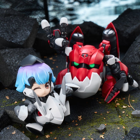 Hemoxian Heart Warrior Ellie & Ogre 7cm / 2.76" &11cm / 4.33"