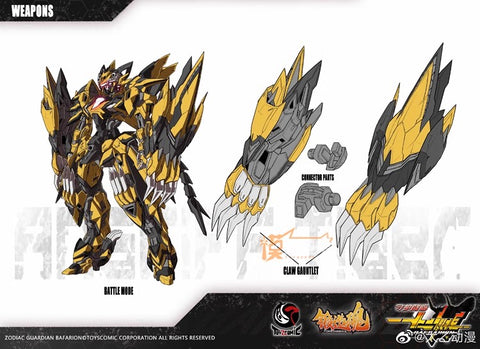【Pre-Order】Forging Soul & ToysComic Zodiac Guardian Baffarion Angriff Tiger