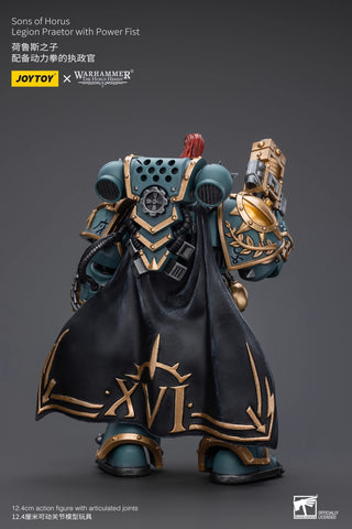 JoyToy Source Warhammer The Horus Heresy Sons of Horus Legion Praetor with Power Fist 1/18 Scale 12.4 x 8 cm / 4.88 x 3.15"