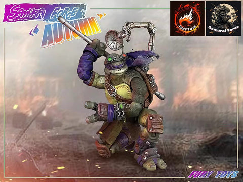 Fury Toys Samurai Turtles Assassin Autumn Donatello  1/12 Scale