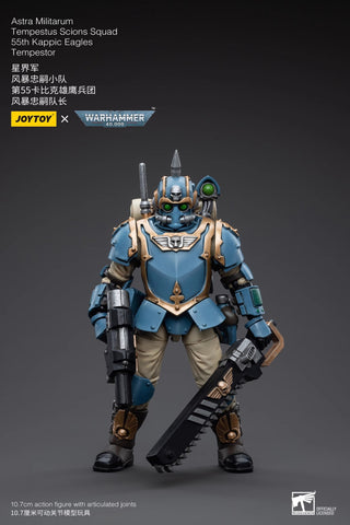 JoyToy Source Warhammer 40K Astra Militarum Tempestus Scions Squad 55th Kappic Eagles Tempestor 1/18 Scale