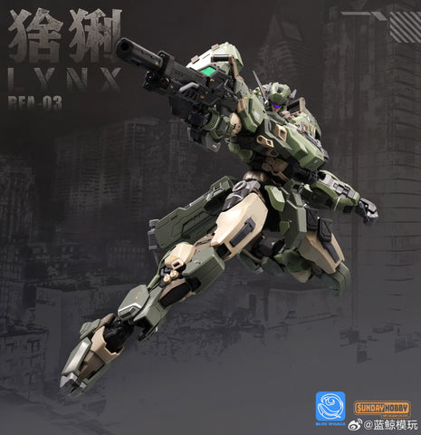 【Incoming】Ming Jiang Legend X Sunday Hobby Blue Whale Series LYNX Model Kit 1/100 Scale