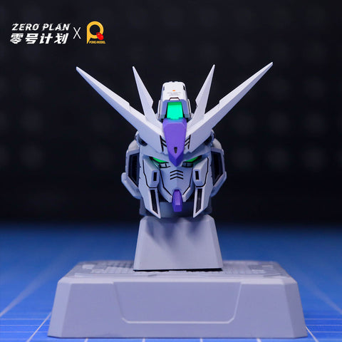 ZeroPlan x Ponq Model Modification Parts Head Sculpt for Hi-ν Gundam