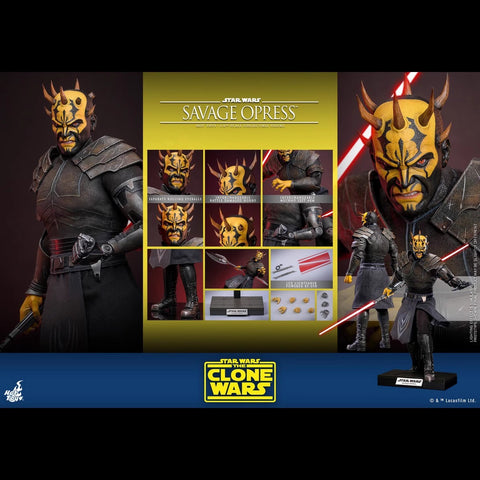 【Pre-Order】HotToys TMS136 Star Wars Savage Opress 1/6 Scale 34cm / 13.39"