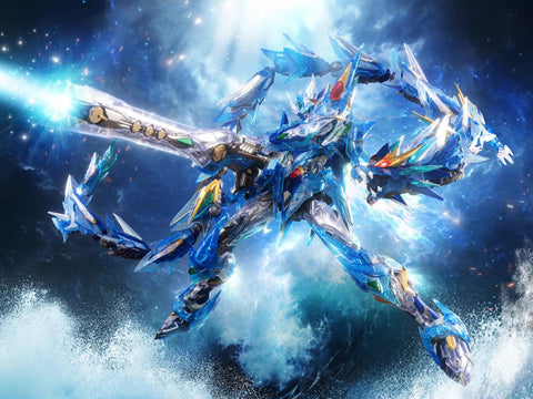 Motor Nuclear MNPXH03T MNP-XH03T Ao Bing Color Transparency Version Model Kit 23cm / 9.06"