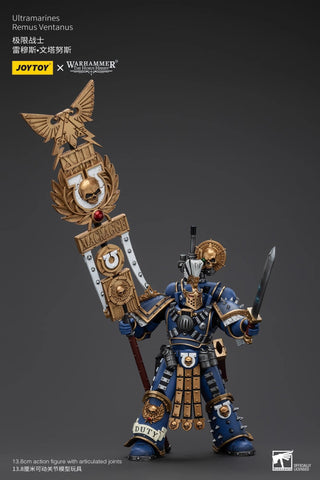 JoyToy Source Warhammer The Horus Heresy Ultramarines Remus Ventanus 1/18 Scale 13.8 x 7.6 cm / 5.43 x 2.99''