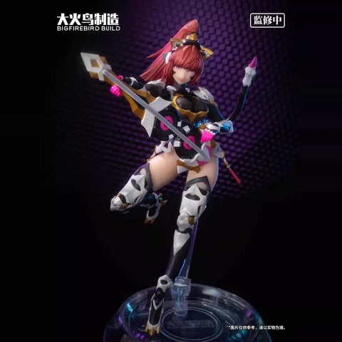 Big Firebird Scientific Catgirls Sunflower 17.8cm / 7.01"