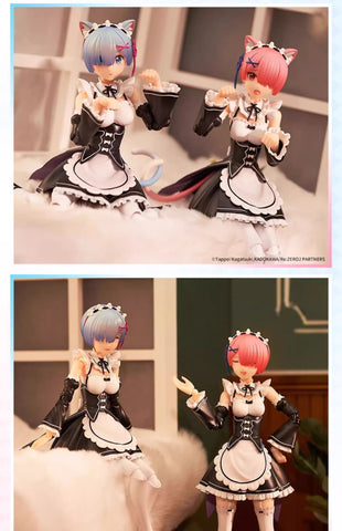 Apex Toys Arctech Life in a Different World from Zero Sami Ram & Btxwb Rem Set of 2 w/ Bonus 1/8 Scale